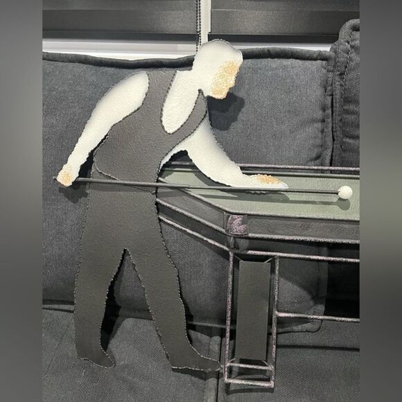 Curtis Jere Metal Sculpture - Billiards ‘The Hustler’, Signed With Cert Of Auth - Picture 8 of 8
